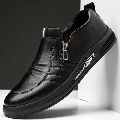 【39-44】Nuevos zapatos casuales de negocios de suela blanda para hombres