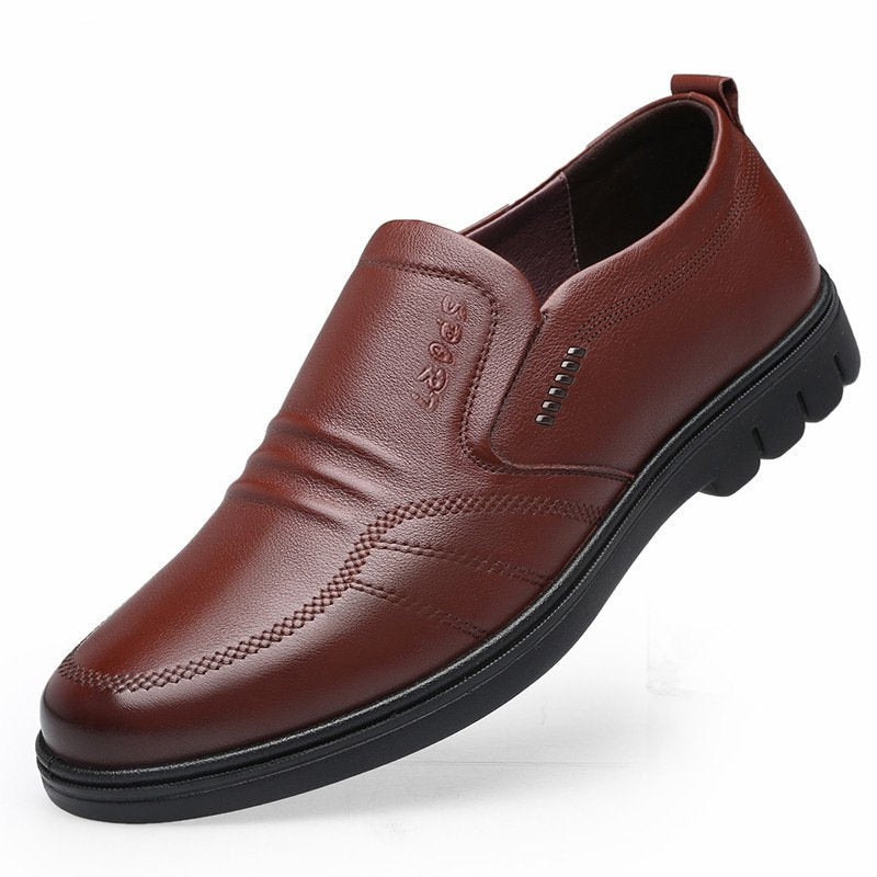 👞【39-44】Zapatos de negocios de cuero genuino para hombres_3901132